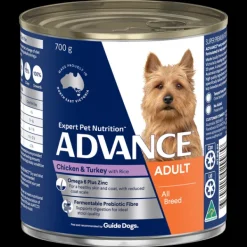 New Advance - Wet ADVANCE - Adult All Breed Chicken & Turkey with Rice Dog Wet Food (700g)