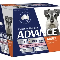Clearance Advance - Wet ADVANCE - Adult All Breed Salmon Casserole Dog Wet Food (100g x 12pk)