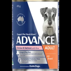 Hot Advance - Wet ADVANCE - Adult All Breed Chicken & Salmon with Rice Dog Wet Food (410g)