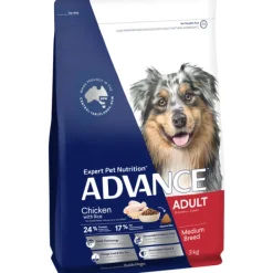Online Advance - Dry ADVANCE - Adult Medium Breed Chicken with Rice Dog Dry Food (3kg)