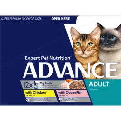 Sale Advance - Wet ADVANCE - Adult Multi Variety in Jelly Cat Wet Food (12pk x 85g)