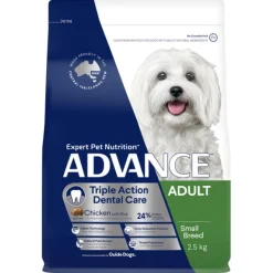 Best Advance - Dry ADVANCE - Dental Care Triple Action Adult Small Breed Chicken with Rice Dog Dry Food (2.5kg)