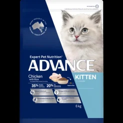 Sale Advance - Dry ADVANCE - Kitten Chicken with Rice Dry Cat Food (6kg)