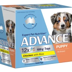 Discount Advance - Wet ADVANCE - Puppy Growth Chicken with Rice Dog Wet Food (100g x 12pk)