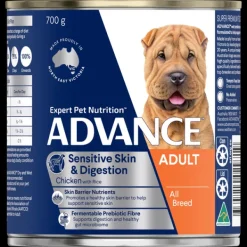 Online Advance - Wet ADVANCE - Sensitive Skin & Digestion Adult All Breed Chicken with Rice Dog Wet Food (700g)