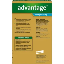 New Advantage - Flea Treatment for Dogs 4-10kg (4pk)