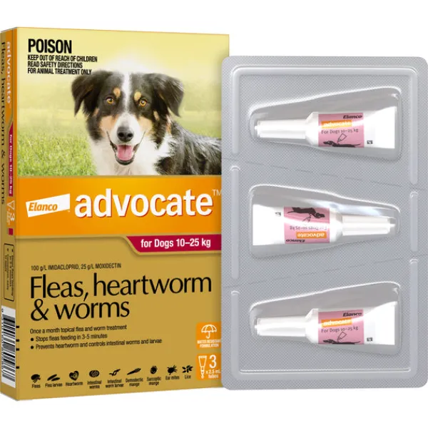Discount Advocate - Dog 10-25kg (3pk)