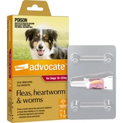New Advocate - Dog 10-25kg (1pk)