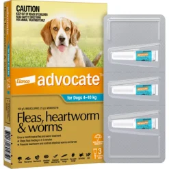 Sale Advocate - Dog 4-10kg (3pk)