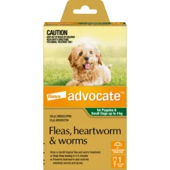 Sale Advocate - Dog up to 4kg (1pk)