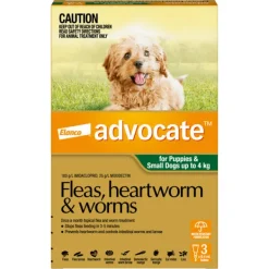 Discount Advocate - Dog up to 4kg (3pk)