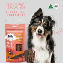 Fashion All Barks - Bush Sticks Kangaroo & Venison (110g)