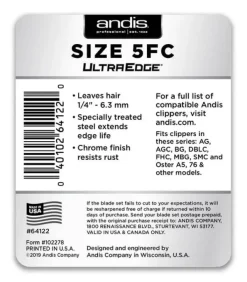 Outlet Andis - Blade UltraEdge (Size 5FC)