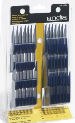 Fashion Andis - Comb Set Large (8pk)