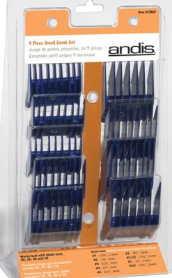 Clearance Andis - Comb Set Small (9pk)