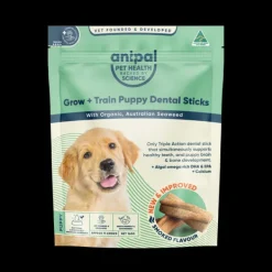 Sale Anipal Grow and Train Puppy Dental Sticks 160g