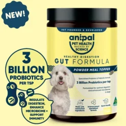 Outlet Anipal Gut Formula Powder Meal Topper 135g