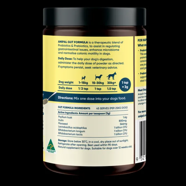 Outlet Anipal Gut Formula Powder Meal Topper 135g