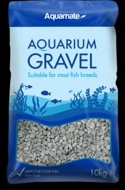 New Natures Best Aquamate - Natural Gravel 10kg (Dark Black)