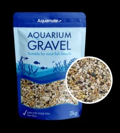 New Natures Best Aquamate - Natural Gravel 2kg (Gold)