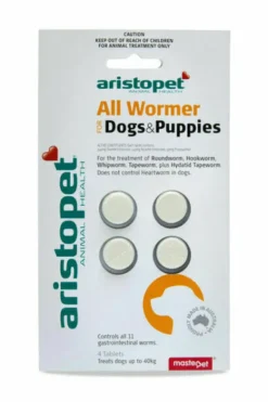 Best Aristopet - All Wormer For Dogs and Puppies (4pk)