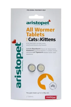 Discount Aristopet - All Wormer For Cats and Kittens (2pk)