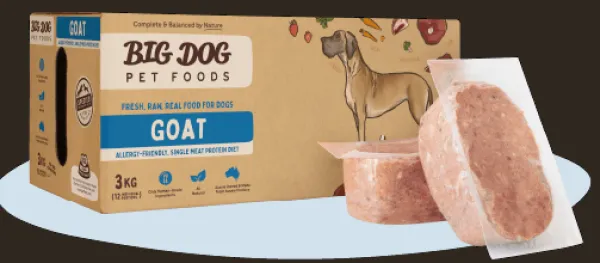 Fashion Big Dog Barf Big Dog - Goat for Dogs (3kg)