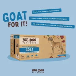 Fashion Big Dog Barf Big Dog - Goat for Dogs (3kg)