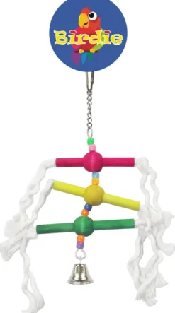 Discount Pet Pacific Misc. Birdie - Multi Perch with Bell (Small)