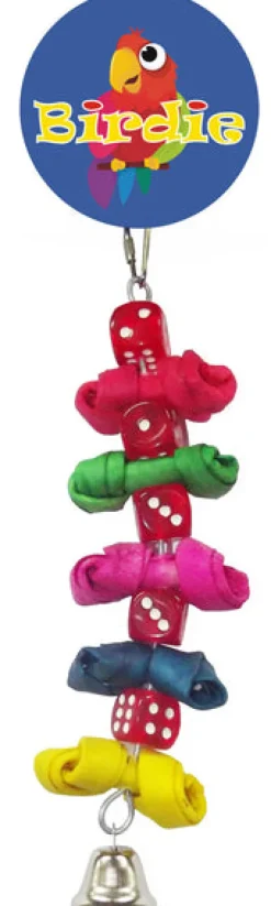 Fashion Pet Pacific Misc. Birdie - Plastic Bone & Dice (Medium)