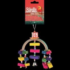 Clearance Pet Pacific Misc. Birdie - Rainbow Bridge Bird Toy