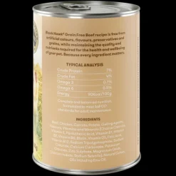 New Black Hawk - Wet Black Hawk - Grain Free Beef Dog Wet Food (400g)