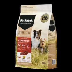 Hot Black Hawk - Dry Black Hawk - Grain Free Kangaroo Dog Dry Food (2.5kg)