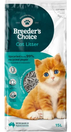 New Fibre Cycle Breeders Choice - Cat Litter