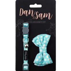 New Dan and Sam Dan & Sam - Cat Collar & Bowtie (Chamomile)