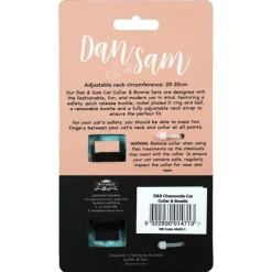 New Dan and Sam Dan & Sam - Cat Collar & Bowtie (Chamomile)