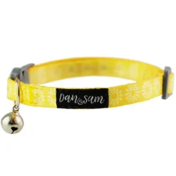 New Dan and Sam Dan & Sam - Cat Collar (Wild Sunflower)