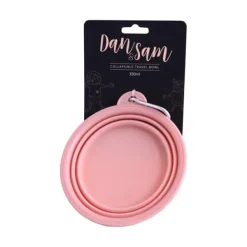 Online Dan and Sam Dan & Sam - Collapsible Travel Bowl Blush (Small)