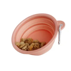 New Dan and Sam Dan & Sam - Collapsible Travel Bowl Blush (Large)
