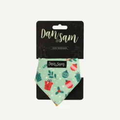 Clearance Dan and Sam Dan & Sam - Dog Bandana (Christmas Wishes)