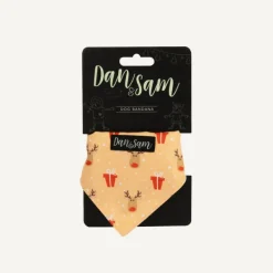 Outlet Dan and Sam Dan & Sam - Dog Bandana (Love You Deerly)