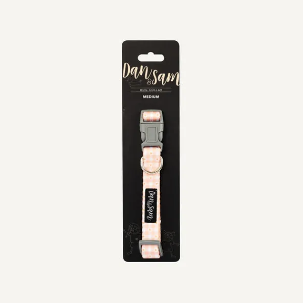 Online Dan and Sam Dan & Sam - Dog Collar (Daisy Picnic) - Medium