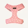 New Dan and Sam Dan & Sam - Dog Harness (Candy Cane Kisses) - Small