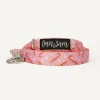 Online Dan and Sam Dan & Sam - Dog Lead (Candy Cane Kisses) - Large