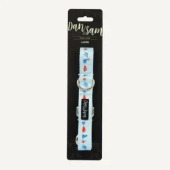 Sale Dan and Sam Dan & Sam - Dog Lead (Dino Christmas) - Large