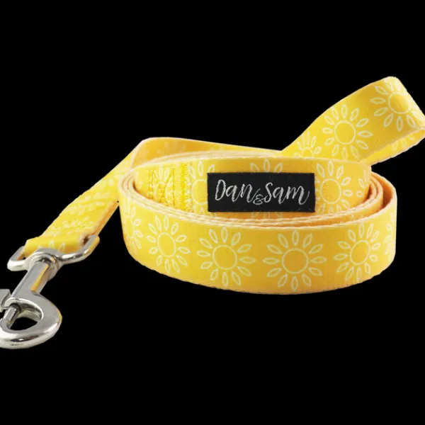 Fashion Dan and Sam Dan & Sam - Dog Lead (Wild Sunflower)