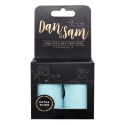 Discount Dan and Sam Dan & Sam - Extreme Poop Bags (Blue) (40pk)