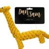 Clearance Dan and Sam Dan & Sam - Gilbert the Giraffe Rope Dog Toy
