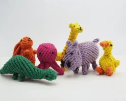 Outlet Dan and Sam Dan & Sam - Humphrey the Hippo Rope Dog Toy