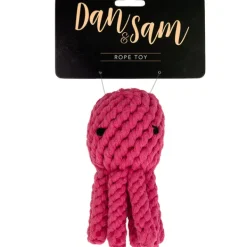 Fashion Dan and Sam Dan & Sam - Olive the Octopus Rope Dog Toy